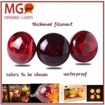 Infrared light lamp bulbs waterproof safe  to use multi-colors available oem&odm acceptable long service time ce proved